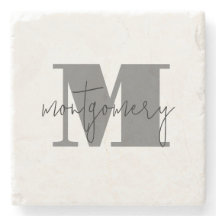 Anpassningsbar Personlig Monogram Initial Namn