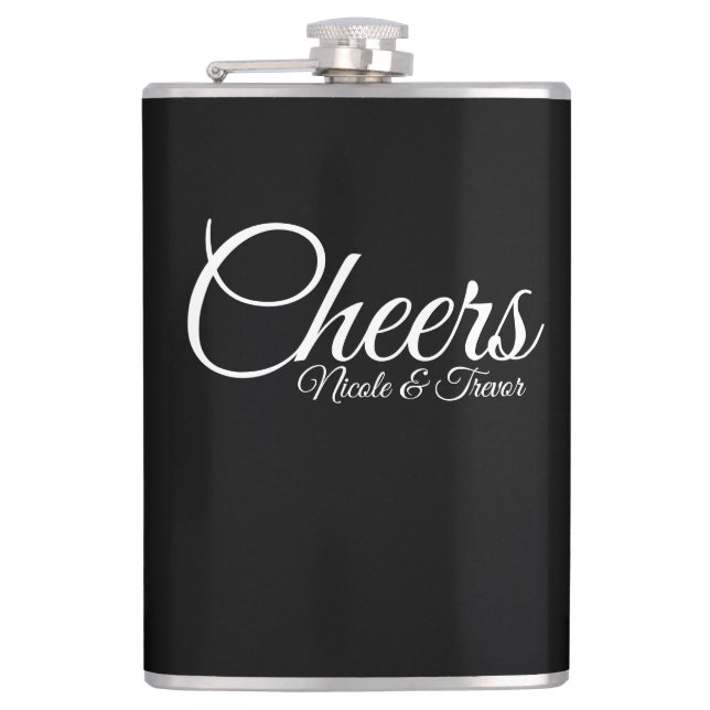 Anpassningsbar Personlig Namn - Cheers Fickplunta (Framsidan)