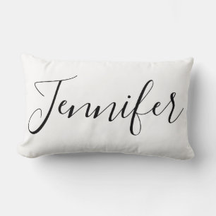 Anpassningsbar Personlig Namn Lumbarkudde