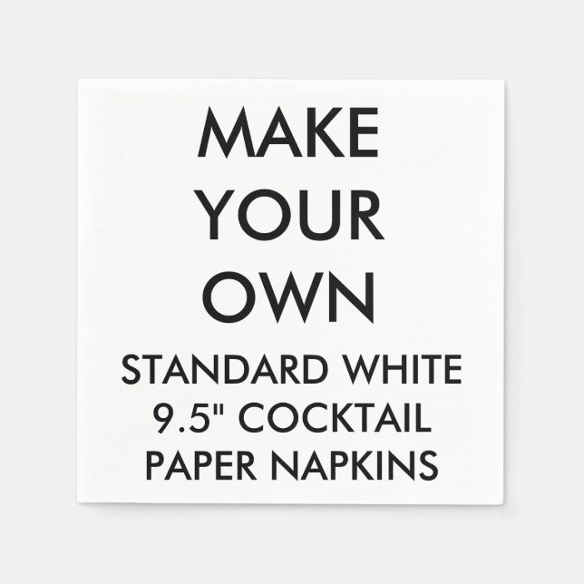 Anpassningsbar Personlig Pappra blöjor med fast so Pappersservett (Framsidan)