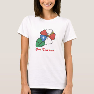 Anpassningsbar Personlig Patriotic Hibiscus Tees Tröja
