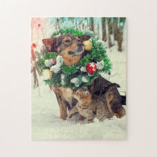 Anpassningsbar Personlig Pet Puzzle-mall Pussel