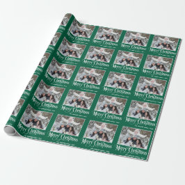 Anpassningsbar Personlig Photo Collage jul Presentpapper
