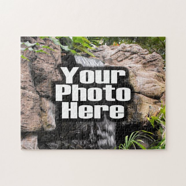 Anpassningsbar Personlig Photo Gift 252-Biet Pussel (Horisontell)