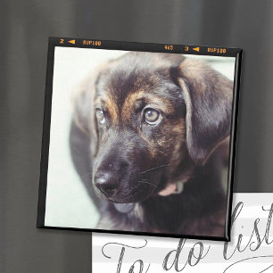 Anpassningsbar Personlig Photo Gift Magnet