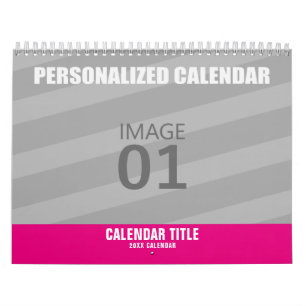 Anpassningsbar Personlig Photo make your own 2024 Kalender