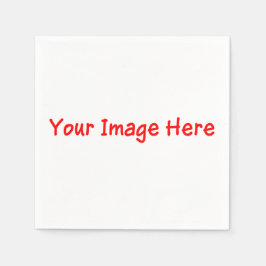 Anpassningsbar Personlig Photo Selfie 4 Kat Papper Pappersservett