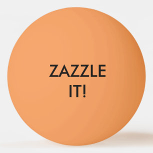 Anpassningsbar Personlig Ping Pong Boll Tom mall