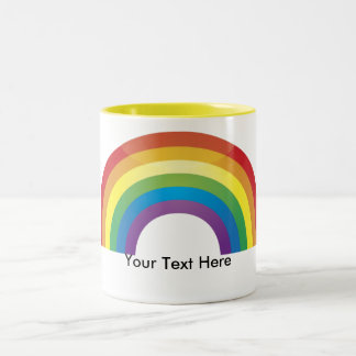 Anpassningsbar Personlig Rainbow Pride Mugg