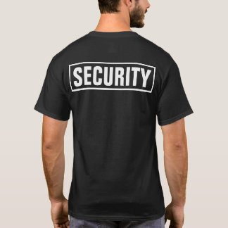 Anpassningsbar Personlig Security T Shirt