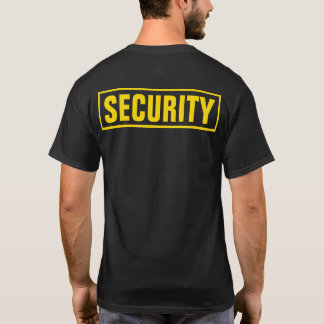 Anpassningsbar Personlig Security T Shirt