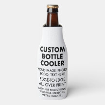 Anpassningsbar Personlig Sleeve Flaska Cooler Blan