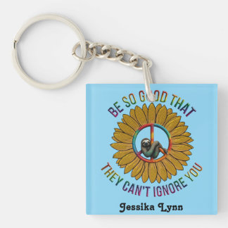 Anpassningsbar Personlig Sloth Peace Hippie