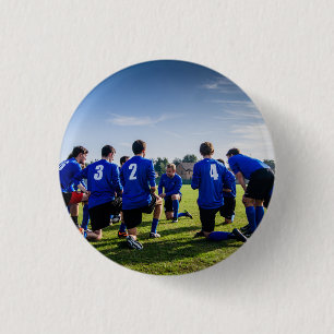 Anpassningsbar Personlig Sport Team Photo Knapp