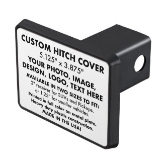 Anpassningsbar Personlig SUV, RV, Lastbil Hitch Co Dragkroksskydd