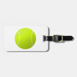 Anpassningsbar Personlig Tennis Boll Gift Bagagebricka