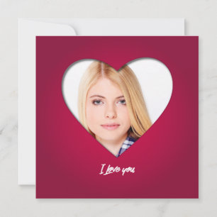Anpassningsbar Personlig Valentine Photo