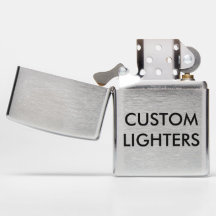 Anpassningsbar Personlig Zippo Lighter Tom-mall
