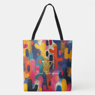 Anpassningsbar: Personligen Pop Art Panache Tote Tygkasse