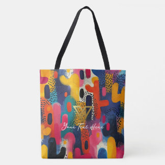 Anpassningsbar: Personligen Pop Art Panache Tote Tygkasse