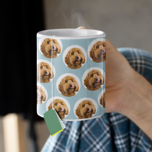 Anpassningsbar Pet Ansikte Mugg Personlig Hund P