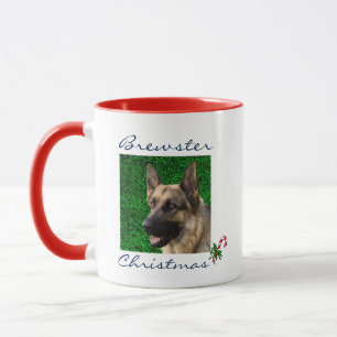 Anpassningsbar Pet Cat Hund Photo Personlig jul M Mugg