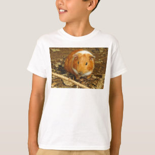 Anpassningsbar Pet Guinea Gris Photo T Shirt