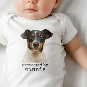 Anpassningsbar Pet Hund Photo Namn som skyddas av  T Shirt