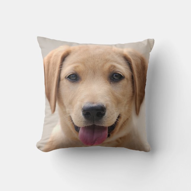 Anpassningsbar Pet Hund Photo Personlig Kudde (Framsida)