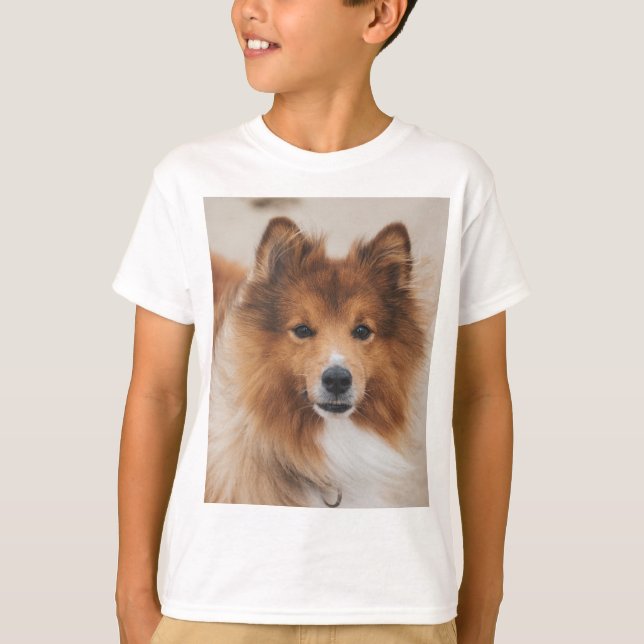Anpassningsbar Pet Hund Photo Personlig T Shirt (Framsida)