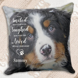 Anpassningsbar Pet Memorial - Hund minnesstund - F Kudde
