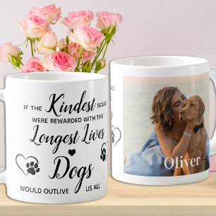 Anpassningsbar Pet Memorial-Hund Photo Pet Loss Ke Kaffemugg