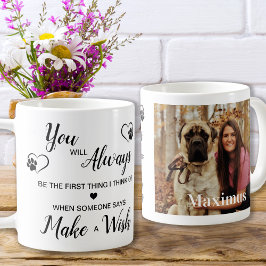 Anpassningsbar Pet Memorial Sympathy Memory Memory Kaffemugg
