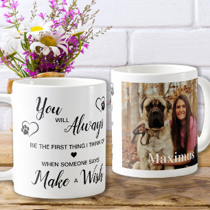 Anpassningsbar Pet Memorial Sympathy Memory Memory Kaffemugg