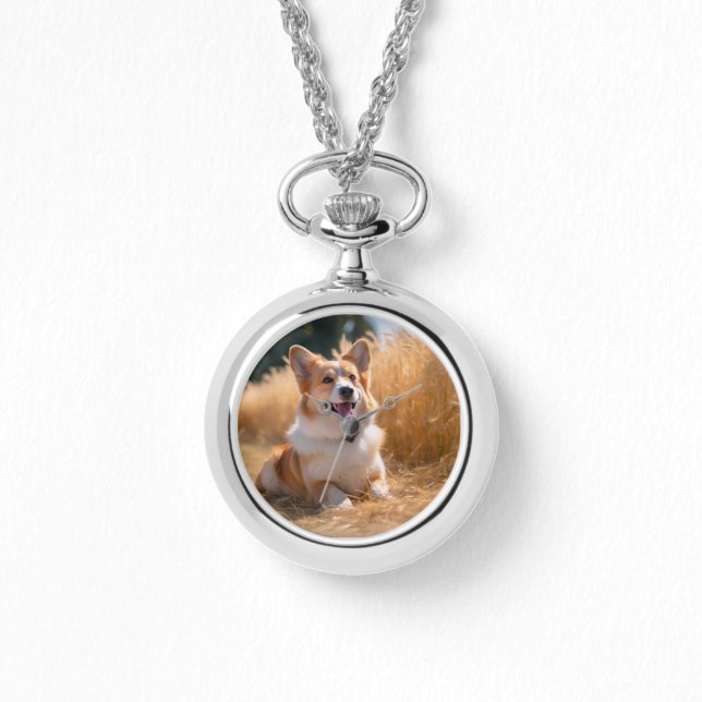 Anpassningsbar Pet Photo Armbandsur (Framsida)