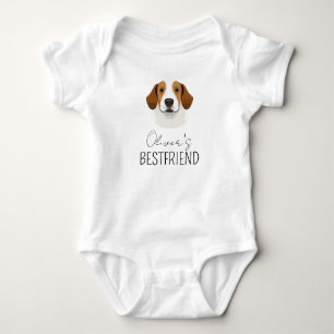 Anpassningsbar Pet Photo Baby Bodykostdräkt Person T Shirt
