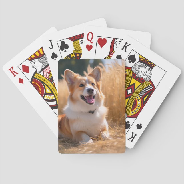 Anpassningsbar Pet Photo Casinokort (Baksidan)