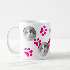 Anpassningsbar Pet Photo Coffee Mugg Gift for Djur