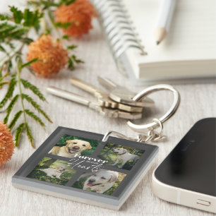 Anpassningsbar Pet Photo Collage Memorial Keepsak