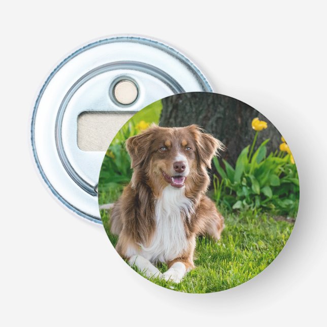 Anpassningsbar Pet Photo Flasköppnare (Framsidan)