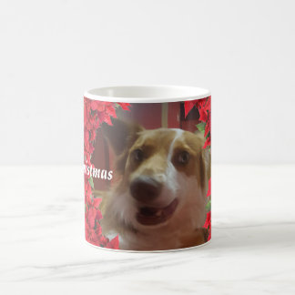 Anpassningsbar Pet Photo jul Kaffemugg