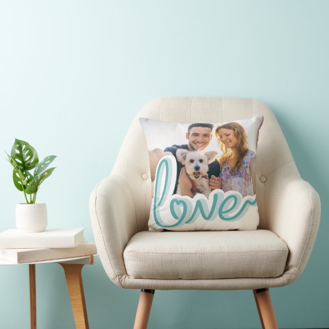 Anpassningsbar Pet Photo Kudde (Stol)