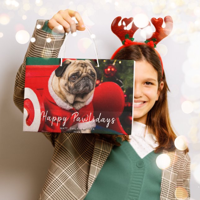 Anpassningsbar Pet Photo l Cute Hund Pawlidays (Skapare uppladdad)