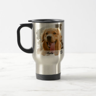Anpassningsbar Pet Photo Mugg med Namn - Modern ty
