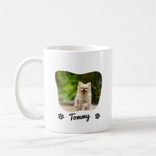 Anpassningsbar Pet Photo Mugg med Namn och modern