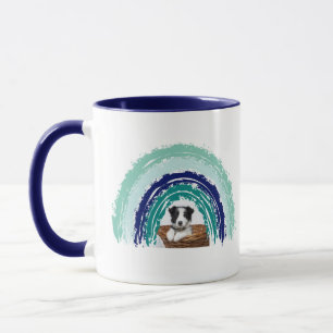 Anpassningsbar Pet Photo Mugg - Rainbow Hund Cat C