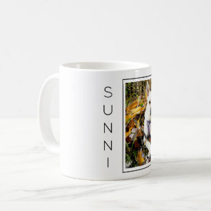 Anpassningsbar Pet PHOTO, NAMN Hundälskare Roligt Kaffemugg