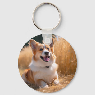 Anpassningsbar Pet Photo Nyckelring