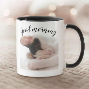 Anpassningsbar Pet Photo & Quote Bra God Personlig Mugg