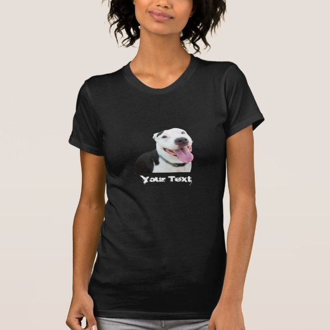 Anpassningsbar Pet Photo Shirt - lägg till foto oc T Shirt (Framsida)